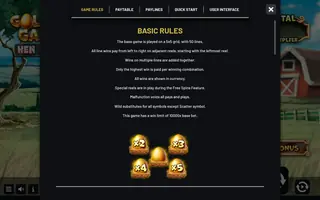 Golden Gal’s Hen Hunt – Game rules