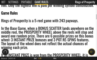 Rings of Prosperity – Game rules