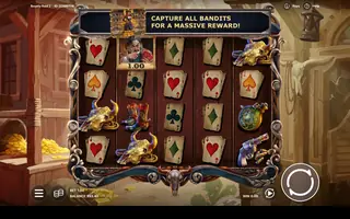 Bounty Raid 2 – Feature in play