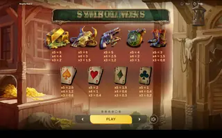Bounty Raid 2 – Paytable