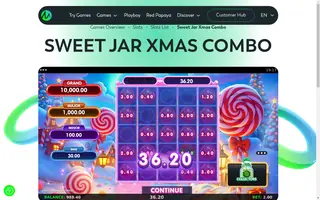 Sweet Jar Xmas Combo – Feature in play