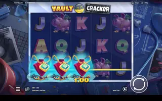 Vault Cracker – Winning spin