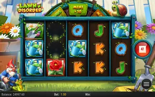 Lawn n’ Disorder – Feature in play