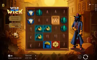 Wild Wick – Feature in play