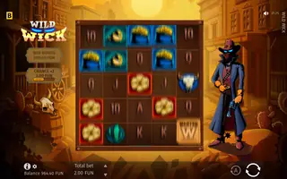Wild Wick – Feature in play