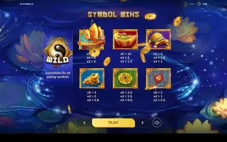 Fa Fa Babies 2 – Paytable