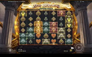 Zeus Lightning Power Reels – Base game