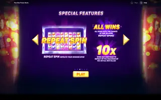 Five Star Power Reels – Game rules
