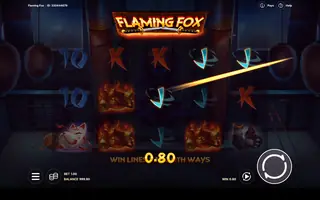 Flaming Fox – Winning spin