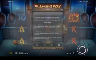 Flaming Fox – Game rules