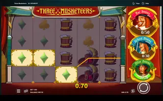 Three Musketeers – Winning spin