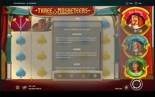Three Musketeers – Game rules