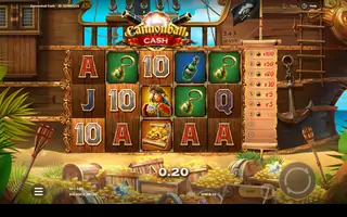 Cannonball Cash – Winning spin
