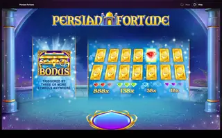 Persian Fortune – Paytable