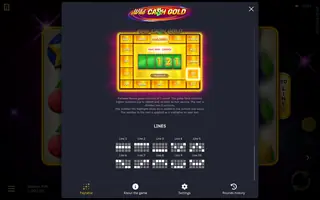 Wild Cash Gold – Game rules