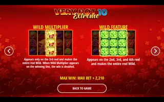 Very Hot 10 Extreme – Game rules