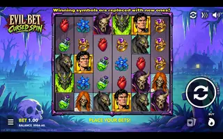 Evil Bet: Cursed Spin – Base game