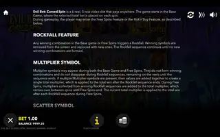 Evil Bet: Cursed Spin – Game rules