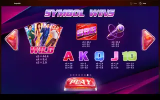 Stage 888 – Paytable
