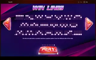 Stage 888 – Paytable
