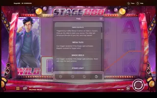 Stage 888 – Game rules