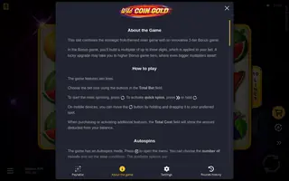 Wild Coin Gold – Game rules