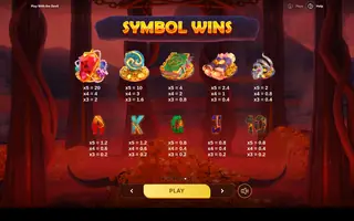 Play with the Devil – Paytable