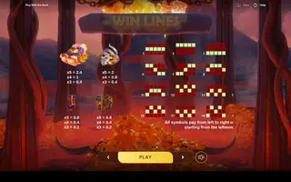 Play with the Devil – Paytable