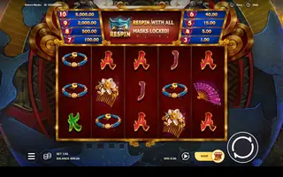 Sakura Masks – Feature in play
