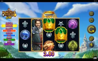 Knights Shield Link&Win 4Tune – Winning spin