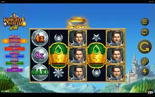 Knights Shield Link&Win 4Tune – Feature in play