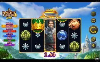 Knights Shield Link&Win 4Tune – Feature in play