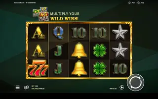 Diamond Royale – Feature in play