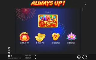 Always Up! – Paytable