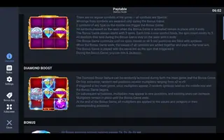Diamond Hustle – Paytable
