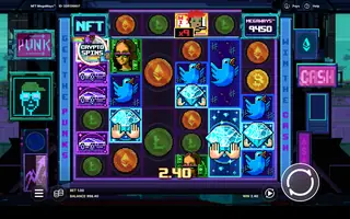 NFT Megaways – Winning spin