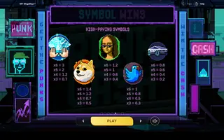 NFT Megaways – Paytable