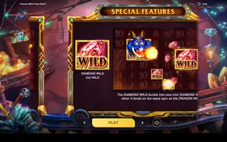 Treasure Mine Power Reels – Game rules
