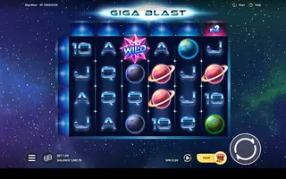 Giga Blast – Feature in play