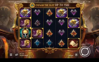 War of Gods – Feature in play
