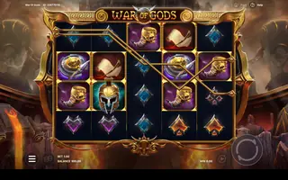 War of Gods – Feature in play