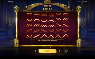 Golden Tsar – Paytable