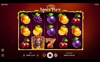 Ignis Rex – Feature in play