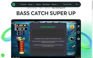 Bass Catch SUPER UP – Game rules