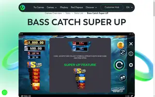 Bass Catch SUPER UP – Game rules