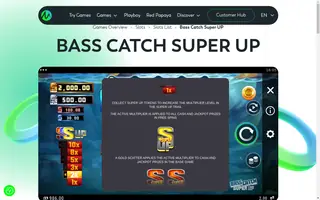 Bass Catch SUPER UP – Game rules