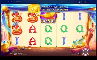 Crazy Genie – Feature in play