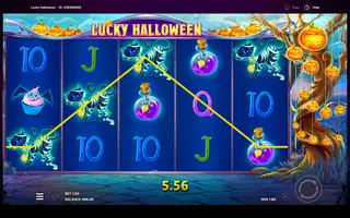 Lucky Halloween – Winning spin