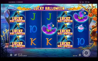 Lucky Halloween – Feature in play