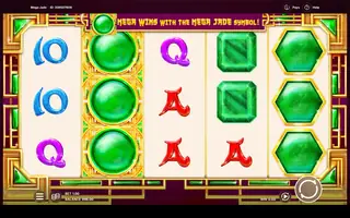 Mega Jade – Feature in play